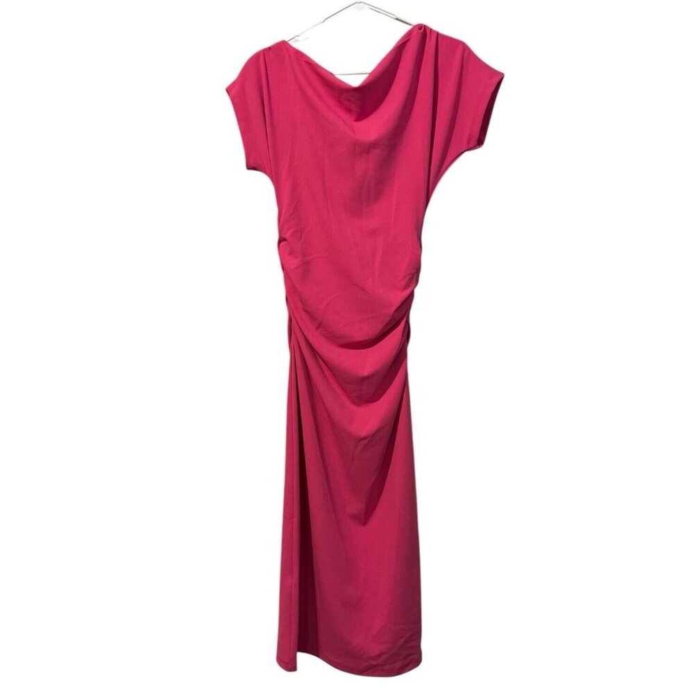 New Beautiful Pink Gibson Latimer Asymmetrical Dress Size Small Sexy Formal City